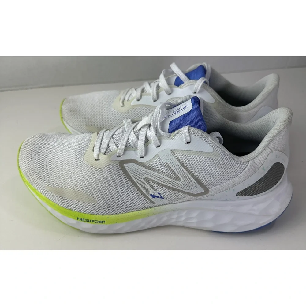 New Balance Fresh Foam Arishi v4 White Pixel Green Women’s Running Shoes Size 10 - Picture 7 of 16